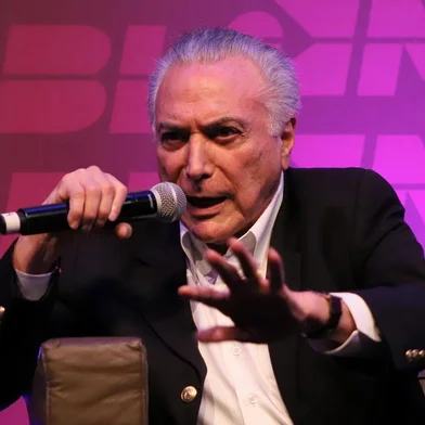 SÃO PAULO, SP, 16.11.2019 - POLITICA-SP - Michel Temer, Ex-Presidente da RepÃºblica, durante o 5Â° Congresso Nacional do Movimento Brasil Livre (MBL), em SÃ£o Paulo, neste sÃ¡bado, 16. (Foto /Folhapress) 