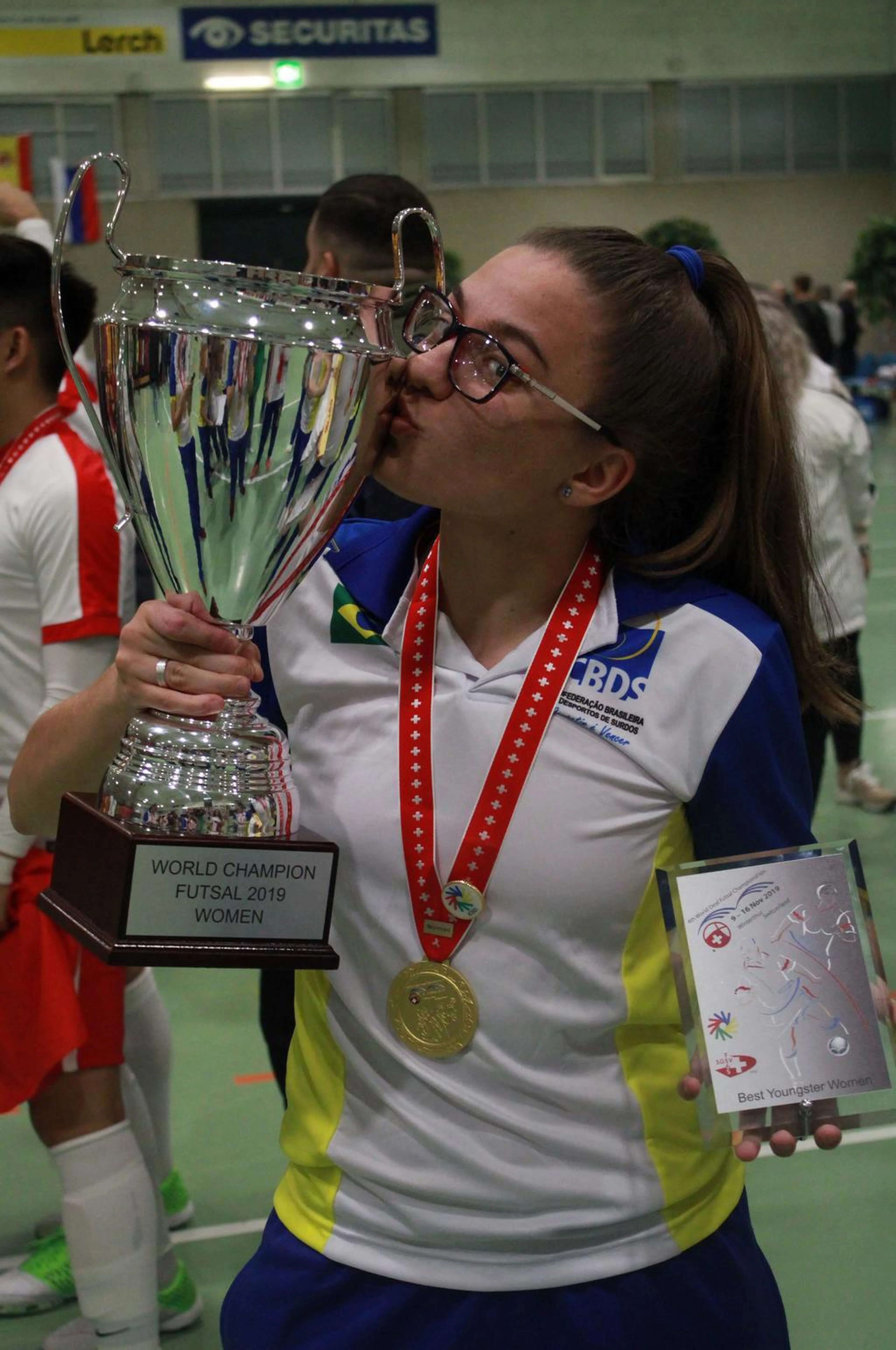 Divulgação/Confederação Brasileira de Desportos Surdos