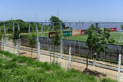  PORTO ALEGRE, RS, BRASIL,20/11/2019- Obras no  Beira-Rio impedirão que torcida assista ao treino do lado de fora do estádio. (FOTOGRAFO: RONALDO BERNARDI / AGENCIA RBS)
