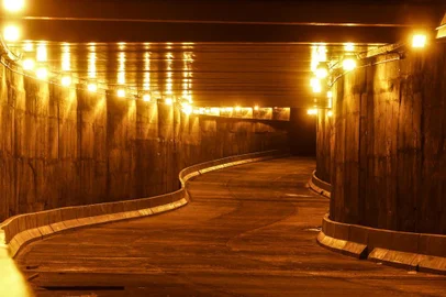  PORTO ALEGRE, RS, BRASIL - 21/11/2019Trincheira da Ceará já tem iluminação