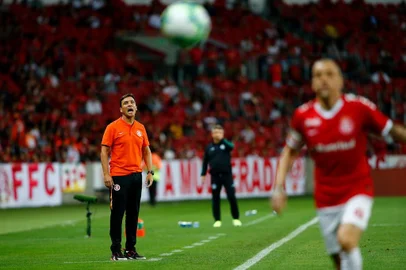  PORTO ALEGRE, RS, BRASIL - 27.11.2019 - O Internacional recebe o Goiás no Beira-Rio pela 35ª rodada do Campeonato Brasileiro. (Foto: Félix Zucco/Agencia RBS)