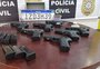 Investigação sobre furtos de veículos em Gramado leva à apreensão de arsenal na Região Metropolitana