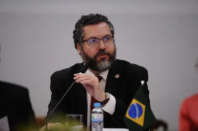  BENTO GONÇALVES, RS, BRASIL (04/12/2019)Cúpula Vale dos Vinhedos com a presença do Ministros de Asuntos exteriores Ernesto Araujo. (Antonio Valiente/Agência RBS)