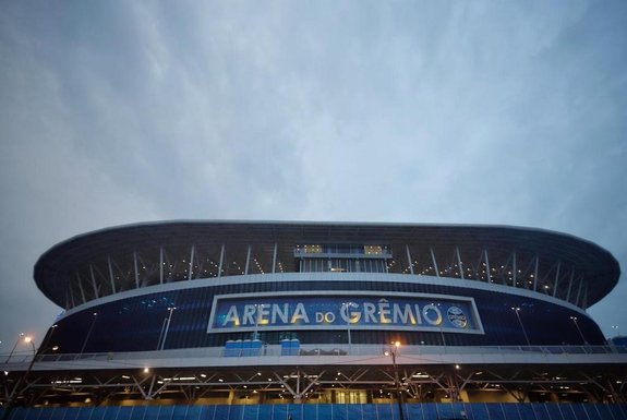  PORTO ALEGRE, RS, BRASIL - 02.10.2019 - Movimentação em torno da Arena do Grêmio. (Foto: Mateus Bruxel/Agencia RBS)