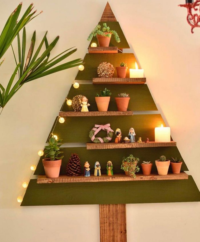 Decoração de Natal: veja ideias feitas em casa com marcenaria e papel craft  | Donna
