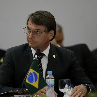  BENTO GONÇALVES, RS BRASIL, 05-12-2019: Presidentes do Brasil, Jair Bolsonaro, do Paraguai, Mario Abdo, da Argentina, Mauricio Macri, e vice do Uruguai, Lucia Topolansky, se encontram em Bento Gonçalves na Cúpula do Mercosul. (Foto: Mateus Bruxel / Agência RBS)