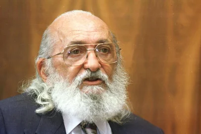 Foto do ex-professor Paulo Freire.#PÁGINA: 1 Fonte: Divulgação