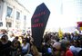 Servidores protestam contra pacote do governador Eduardo Leite