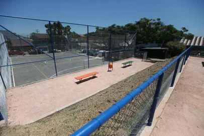 PORTO ALEGRE, RS, BRASIL, 10/12/2019- Revitalização da Praça Morro da Cruz. (FOTOGRAFO: LAURO ALVES / AGENCIA RBS)