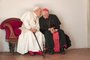 Dois Papas, filme de Fernando Meirelles, com Anthony Hopkins e Jonathan Pryce<!-- NICAID(14353443) -->