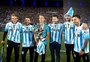 Após despedida com taça do Racing, Eduardo Coudet se prepara para assumir o Inter