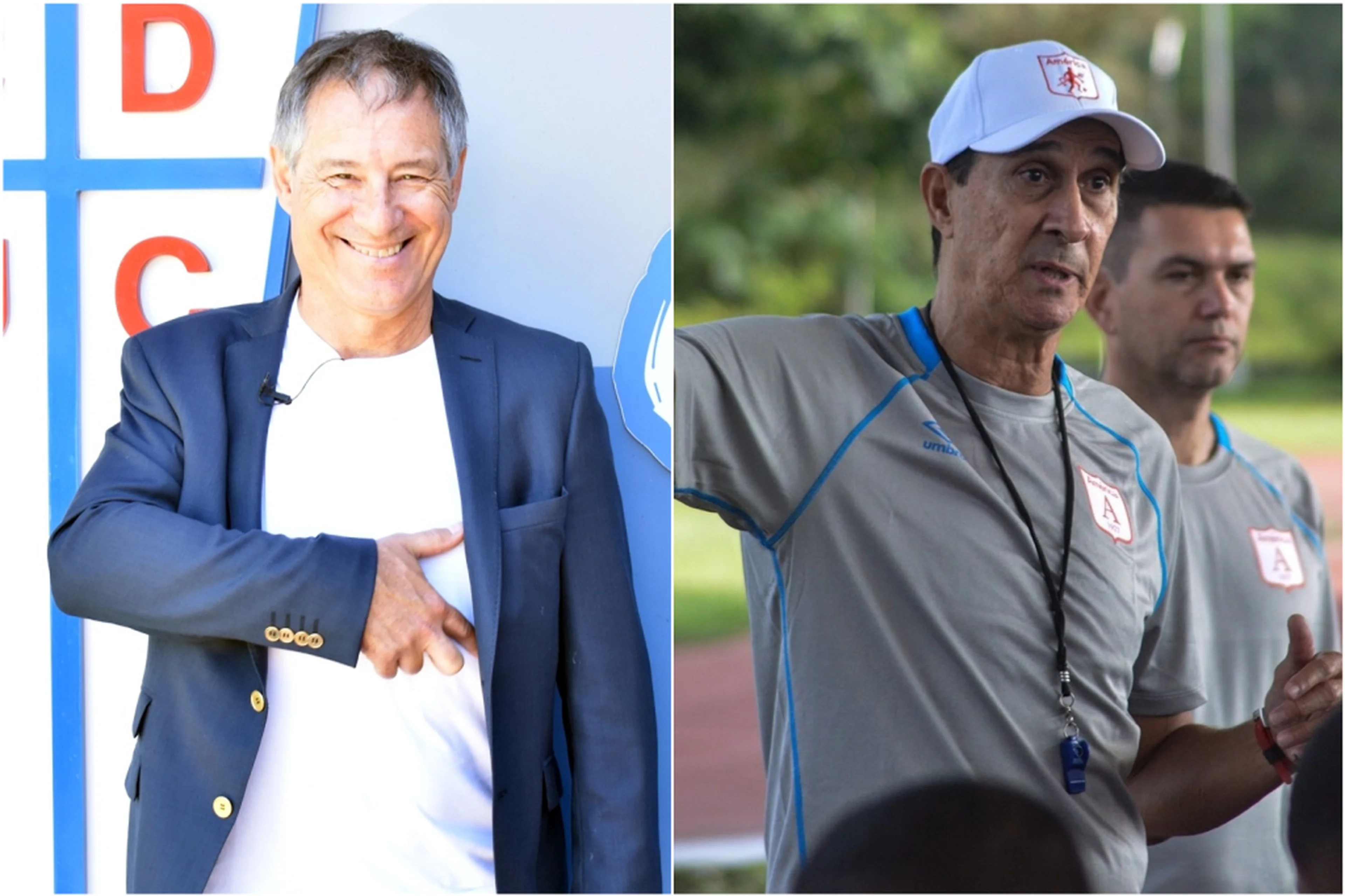 Montagem sobre fotos de Divulgação/Universidad Católica e América de Cali