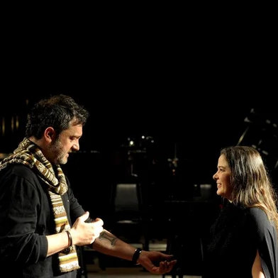  CAXIAS DO SUL, RS, BRASIL, 29/05/2019Rafa Gubert e Tita Sachet falam sobre sua parceria de 15 anos e sobre o show comemorativo. (Lucas Amorelli/Agência RBS)