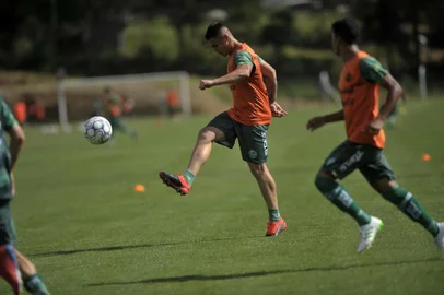  CAXIAS DO SUL, RS, BRASIL, 19/12/2019Treino do sub 20 do Juventude(Lucas Amorelli/Agência RBS)