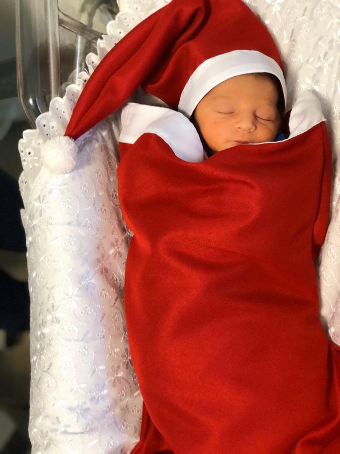 As caracterizações de Natal foi idealizada pela equipe multidisciplinar de humanização do Hospital do Círculo