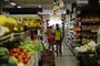  CAXIAS DO SUL, RS, BRASIL (30/12/2019)Consumidores aproveitam cidade vazia para fazer as compras para ceia de Ano Novo. (Antonio Valiente/Agência RBS)