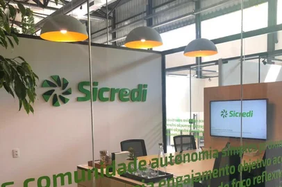 Espaço do Sicredi no hub Agtech Garage, em Piracicaba<!-- NICAID(14048348) -->