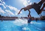 Famílias curtem primeiro final de semana com piscinas públicas abertas em Porto Alegre