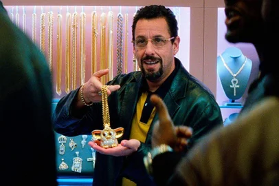 Adam Sandler em Uncut Gems/Joias Raras<!-- NICAID(14374746) -->