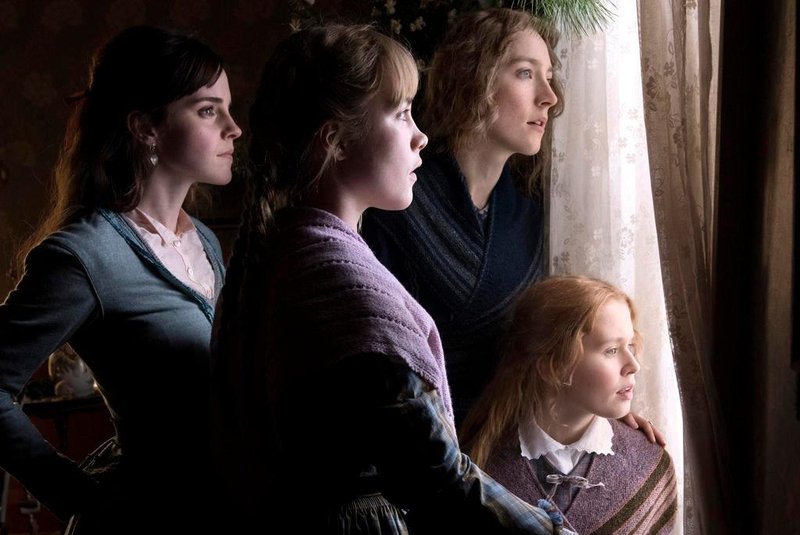 Emma Watson, Saoirse Ronan, Eliza Scanlen and Florence Pugh em Adoráveis Mulheres<!-- NICAID(14380471) -->