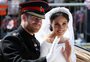Harry e Meghan planejavam sair da família real antes de se casarem, diz biografia