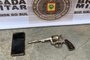  PORTO ALEGRE- RS- BRASIL- 15/01/2020- Brigada faz a divulgação de material apreendido com criminoso.  FOTO BRIGADA MILITAR<!-- NICAID(14387779) -->