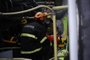  CAXIAS DO SUL, RS, BRASIL (16/01/2020)Simulação de resgates de vítimas presas ás ferragens de ônibus quer qualificar atendimentos em acidentes. (Antonio valiente/Agência RBS)