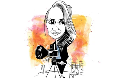 Charge do Gilmar Fraga da cineasta Petra Costa