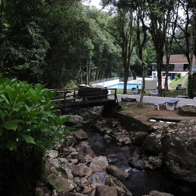  CAXIAS DO SUL, RS, BRASIL (15/01/2019)Matéria sobre os balneários em Caxias e nas redondezas. Visitamos o balneário da Família Pezzi, no Rio Belo, em Vila Cristina, e o Balneário Moschen, em Galópolis. (Antonio Valiente/Agência RBS)