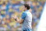"Saio orgulhoso pela partida que fizemos", diz técnico do time de transição do Grêmio