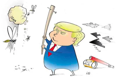  Charge de Iotti publicada em 4 de janeiro de 2020<!-- NICAID(14393179) -->