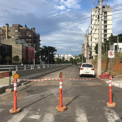 Trecho da trincheira da Anita será liberado, concluindo a obra