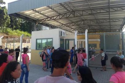 Primeira rebelião na Penitenciária de Bento.