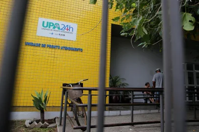  SÃO LEOPOLDO, RS, BRASIL, 29/01/2020- UPA zona norte, que fica no bairro Scharlau em São Leopoldo, onde esta internado em isolamento o paciente infectado. (FOTOGRAFO: FERNANDO GOMES / AGENCIA RBS)