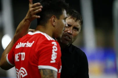  IJUÍ, RS, BRASIL - 29.01.2020 - São Luiz e Inter se enfrentam no Estádio 19 de Outubro, pela 3ª rodada do Campeonato Gaúcho. (Foto: Félix Zucco/Agencia RBS)