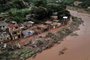  Aerial view of the overflowing Das Velhas River in Sabara, Belo Horizonte, Minas Gerais state, Brazil, on January 26, 2020, after heavy rains. - At least 30 people have been killed in two days of intense storms in southeastern Brazil, the Minas Gerais state Civil Defense office said Saturday. Seventeen people are also missing, seven injured, and some 3,500 have been forced out of their homes following a series of landslides and building collapses. (Photo by DOUGLAS MAGNO / AFP)Editoria: DISLocal: SabaráIndexador: DOUGLAS MAGNOSecao: avalanche/landslideFonte: AFPFotógrafo: STR<!-- NICAID(14398925) -->