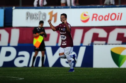  CAXIAS DO SUL, RS, BRASIL, 02/02/2020. SER Caxias x Brasil-Pel, jogo válido pela quarta rodada do Campeonato Gaúcho (Gauchão 2020), Taça Cel. Ewaldo Poeta. Relizado no estádio Centenário. (Porthus Junior/Agência RBS)