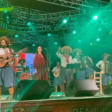 Jorge Guedes & Família ganhou o Melhores do Ano da música regional na categoria ¿artista do ano¿<!-- NICAID(14409249) -->