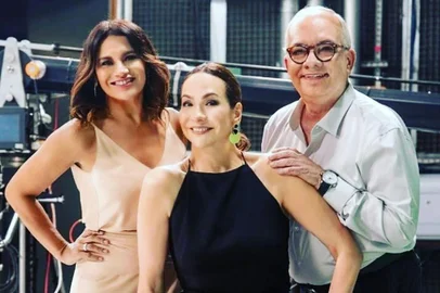 Dira Paes, Artur Xexéo e Maria Beltrão (C)<!-- NICAID(14410693) -->