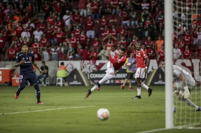  PORTO ALEGRE, RS, BRASIL - 11.02.2020 - Inter x Universidad de Chile, pela Libertadores da América. (Foto: André Ávila/Agencia RBS)Indexador: Andre Avila