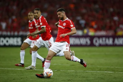  PORTO ALEGRE, RS, BRASIL - 11.02.2020 - Inter x Universidad de Chile, pela Libertadores da América. (Foto: Mateus Bruxel/Agencia RBS)