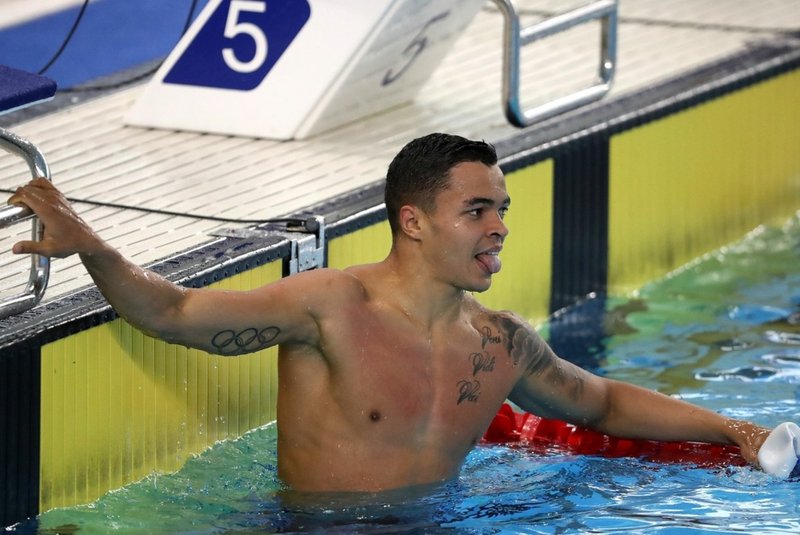 Gabriel Santos, natação