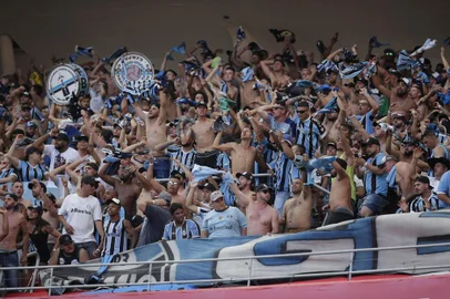 PORTO ALEGRE, RS, BRASIL,15/02/2020- Gre-Nal 423, válido pela semifinal do primeiro turno do Gauchão. (FOTOGRAFO: ANDRÉ ÁVILA / AGENCIA RBS)