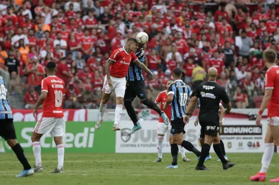  PORTO ALEGRE, RS, BRASIL,15/02/2020- Gre-Nal 423, válido pela semifinal do primeiro turno do Gauchão. (FOTOGRAFO: ANDRÉ ÁVILA / AGENCIA RBS)