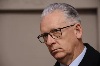  FARROUPILHA, RS, BRASIL (30/10/2019)Secretária de Saúde do Estado, Arita Bergmann, assinou termo que garante repasse do governo estadual para o Hospital São Carlos de Farroupilha para atendimento em traumato-ortopedia. Na foto, Claiton Gonçalves, prefeito de Farroupilha (PDT).  (Antonio Valiente/Agência RBS)