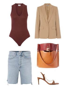 Agolde, Stella McCartney, Alix NYC, Porte & Paire, Chloé e Net-a-Porter / Reprodução
