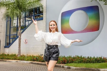 Larissa Manoela na Globo<!-- NICAID(14424312) -->