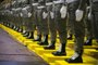  PORTO ALEGRE, RS, BRASIL. 26.07.2019. Formatura de 507 soldados da Brigada Militar. (FOTO ANDRÉA GRAIZ/AGÊNCIA RBS).Indexador: Andrea Graiz<!-- NICAID(14181146) -->