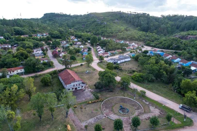  CAÇAPAVA DO SUL, RS, BRASIL, 13-02-2020: O distrito de Minas do Camaquã, pertencente à cidade de Caçapava do Sul, viveu anos de ouro da mineração através da extração de cobre. Hoje possui cerca de 600 moradores, e vive momento de crise com suas principais atrações turísticas fechadas ao público. Fotos para matéria da seção Singular, do Caderno Doc (FOTO FÉLIX ZUCCO/AGÊNCIA RBS, Editoria SuaVida).<!-- NICAID(14419038) -->