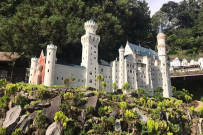 Novo Castelo de Neuschwanstein do Mini Mundo, em Gramado.<!-- NICAID(14427006) -->